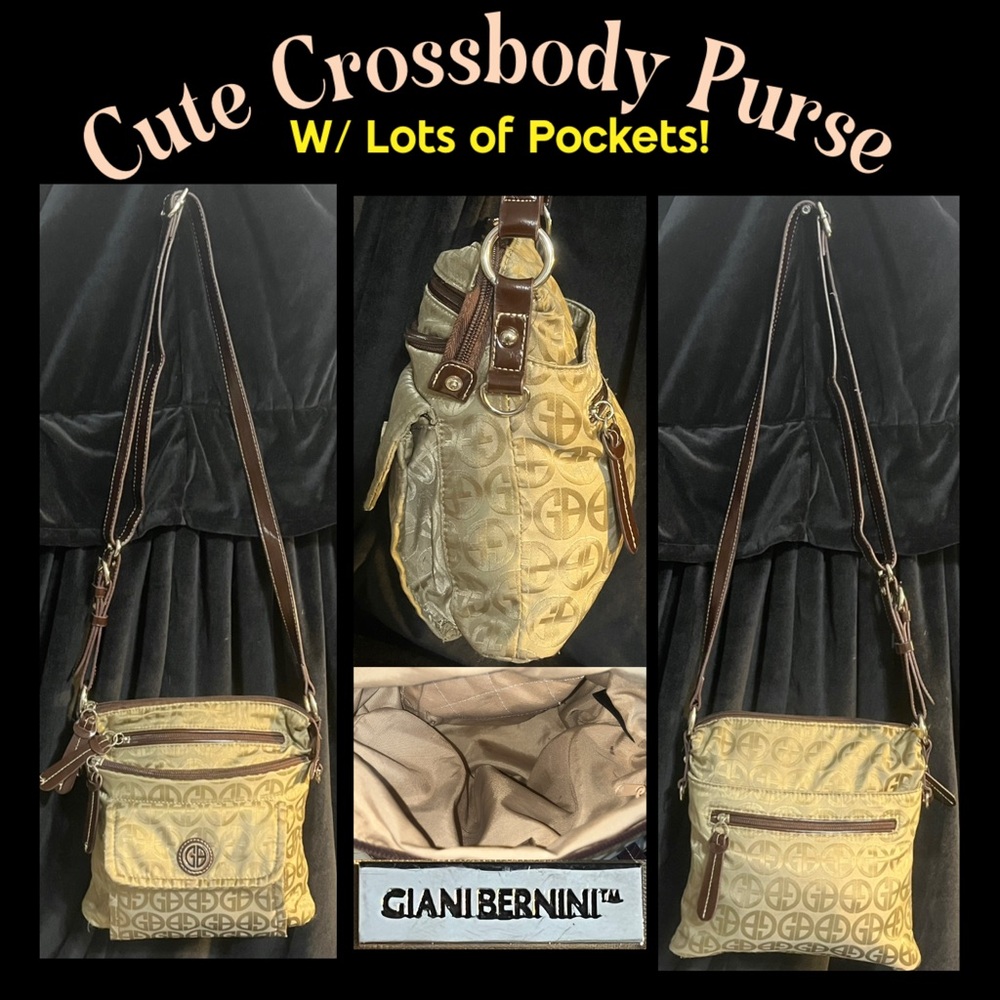 Cute Crossbody Purse w/ Lots of Pockets!